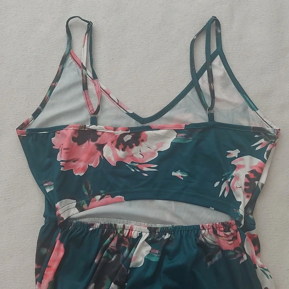 UNTRANCE Floral Spaghetti Strap Maxi Dress NWT - Picture 7 of 8